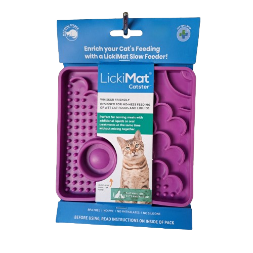 Lickimat - Catster Purple Accessories