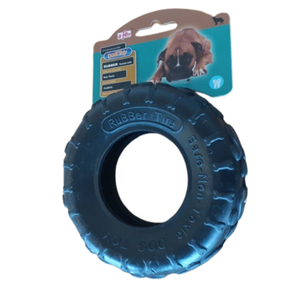 Rubber Tyre Dog Toys