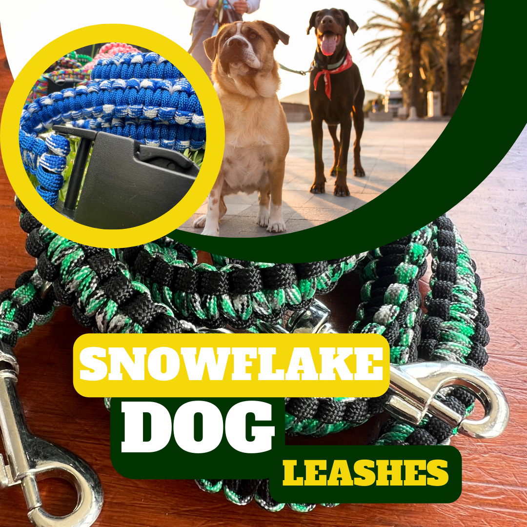 Snowflake Paws Leashes