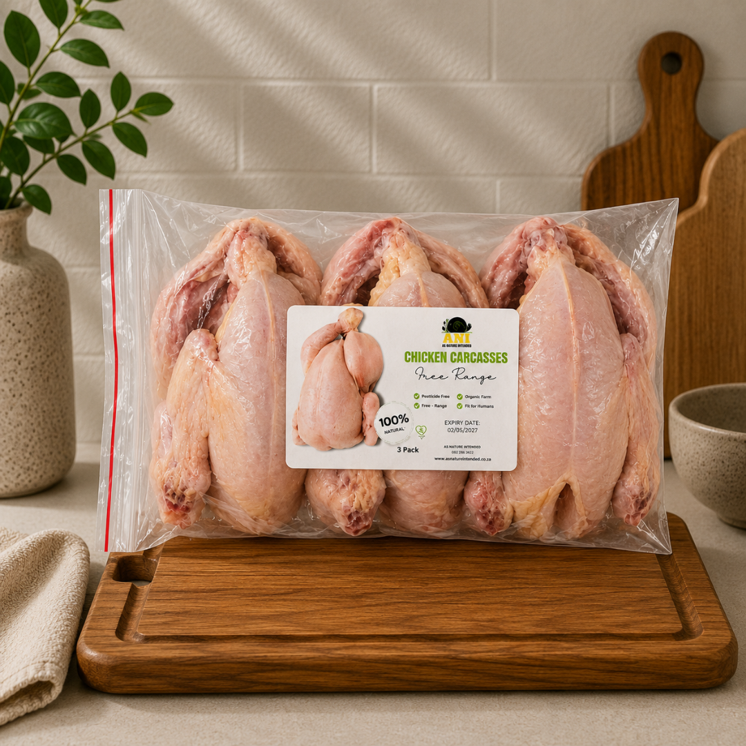 Free Range Chicken Carcass (pack of 3)