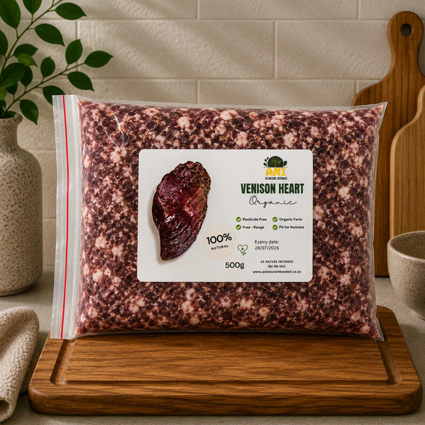 Minced Venison Heart