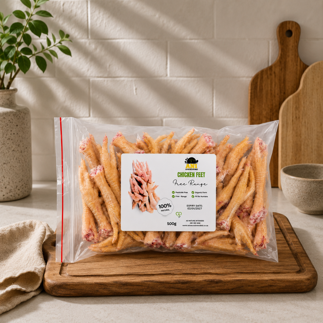 Free Range Chicken Feet (whole or minced)