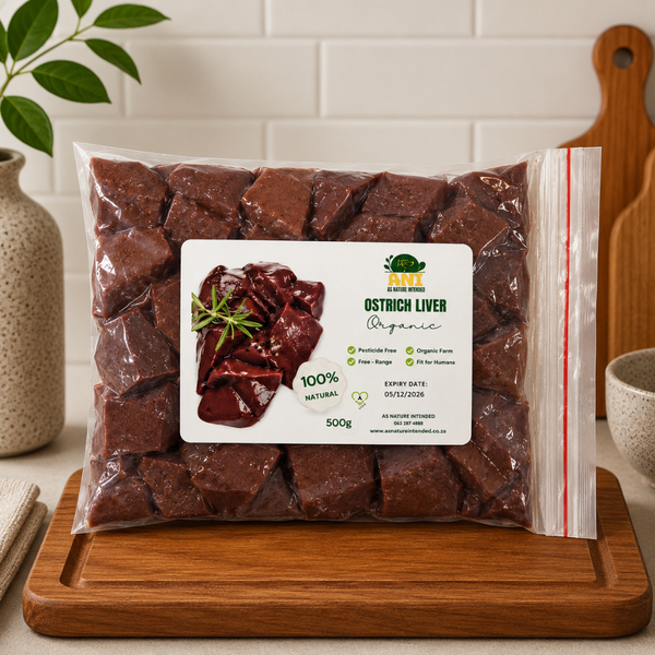 Minced Ostrich Liver 500g