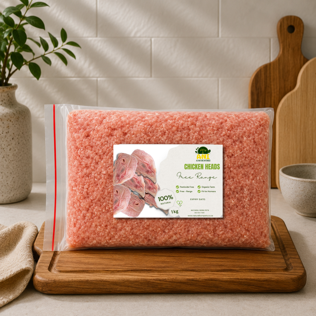 Free Range Chicken Heads (Whole or Minced)