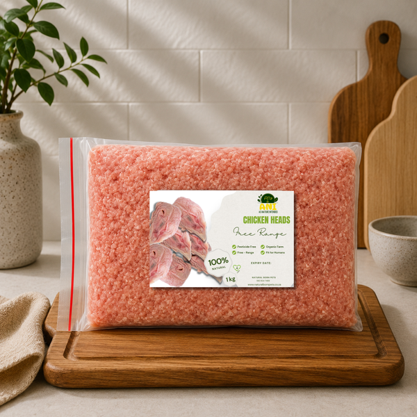 Free Range Chicken Heads (Whole or Minced)