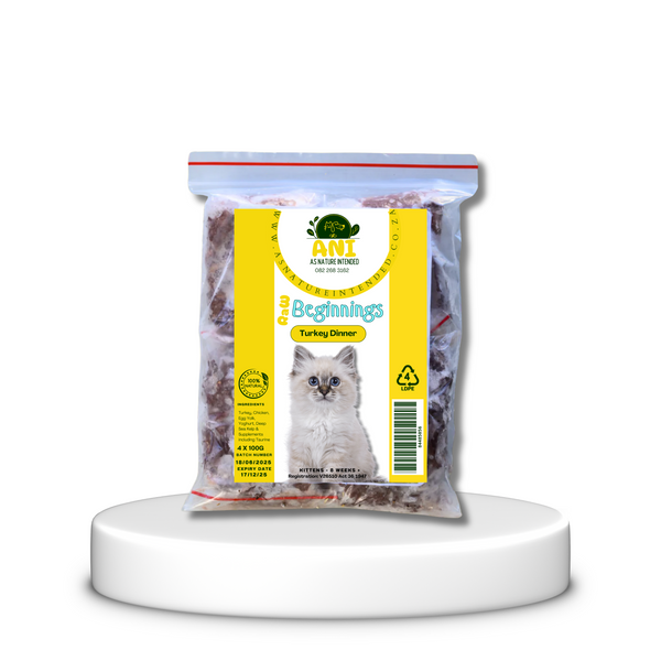 Raw Beginnings Cub - Turkey Meal for Kittens