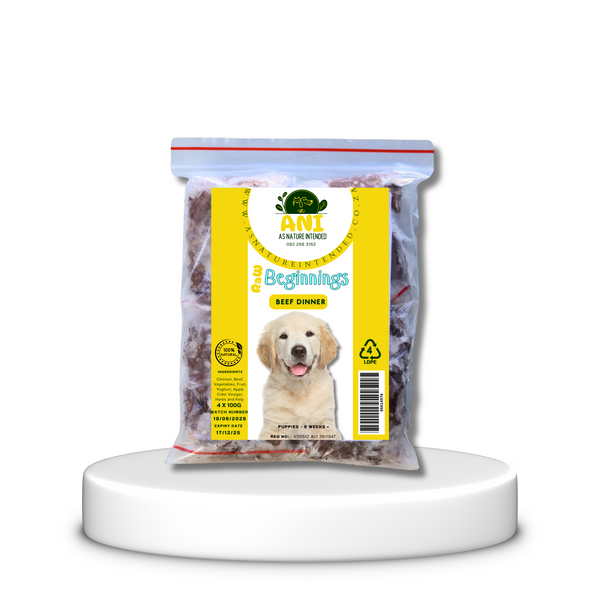 Raw Beginnings - Pup Beef Meal