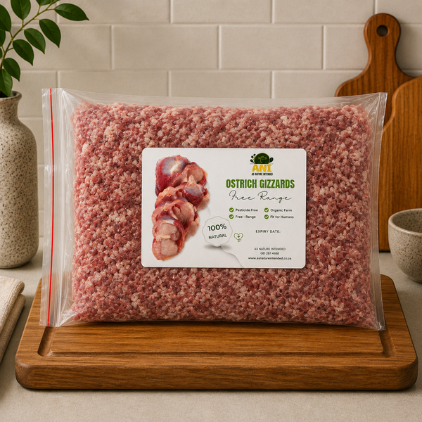 Pure Mince Ostrich Gizzards