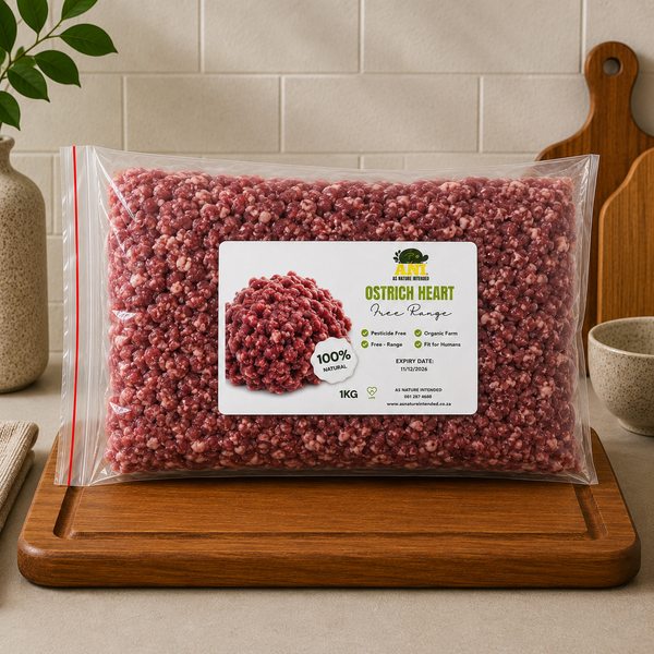 Minced Ostrich Heart