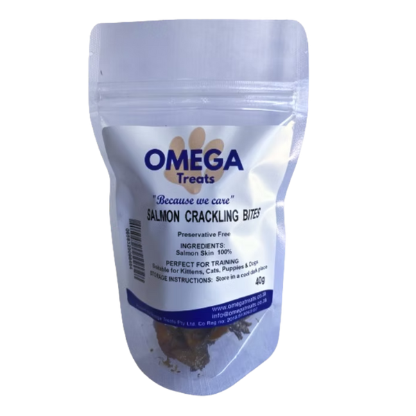 Salmon Crackling Bites for Dogs & Cats