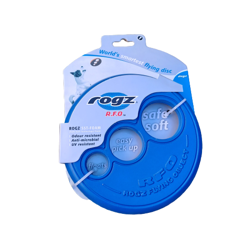 Rogz Flying Frisbee Blue Accessories