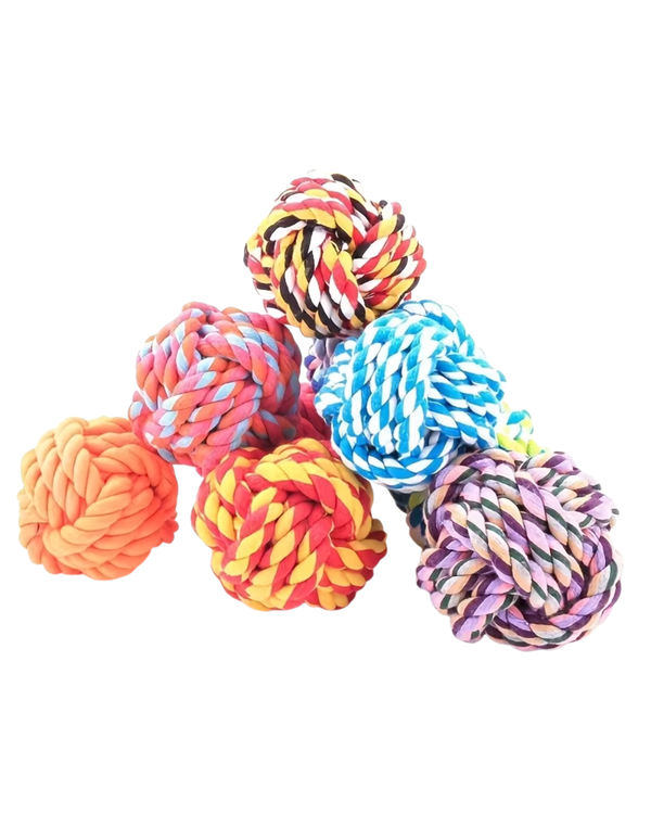 Dog Chew Rope Balls