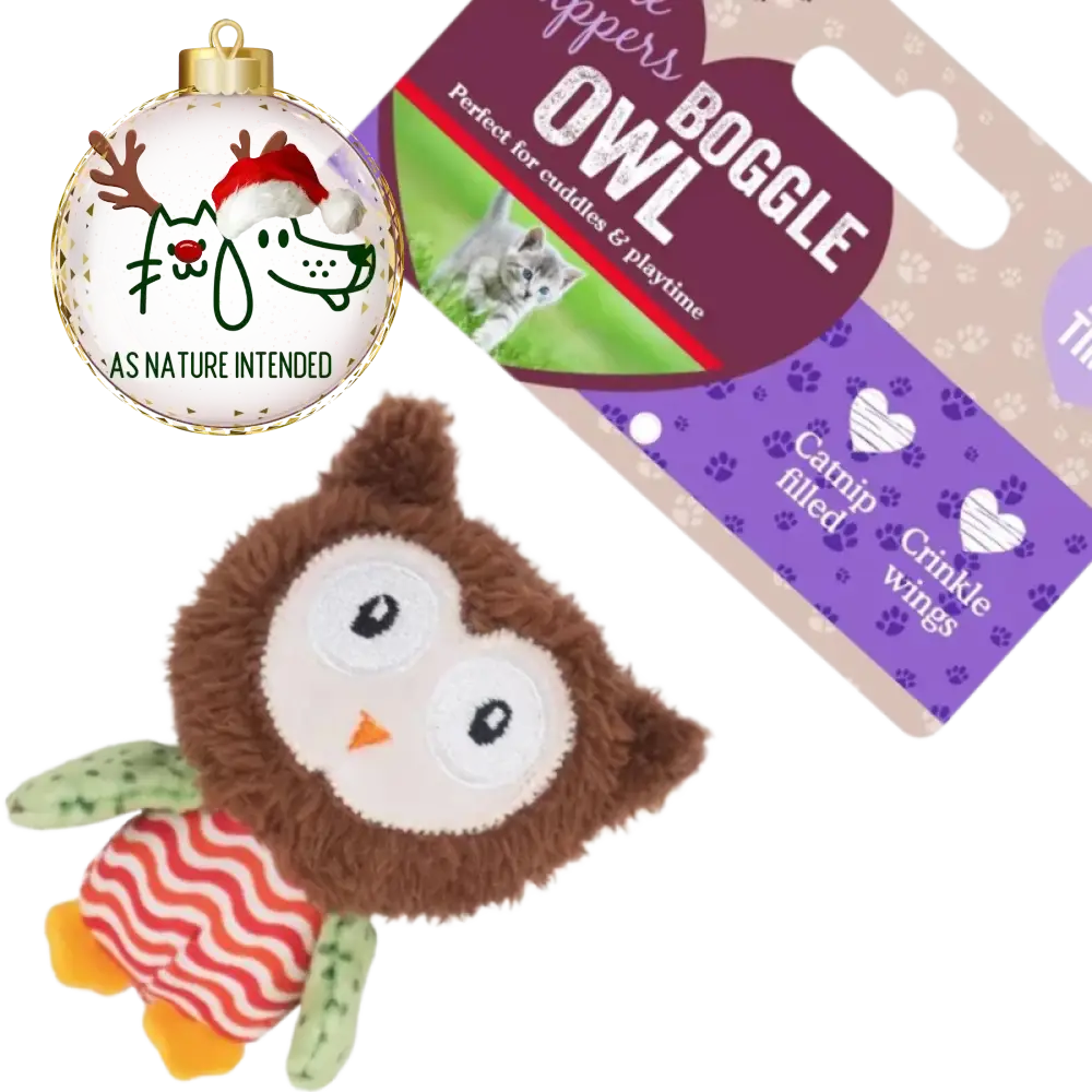 Catnip Toys Boggle Owl Accessories