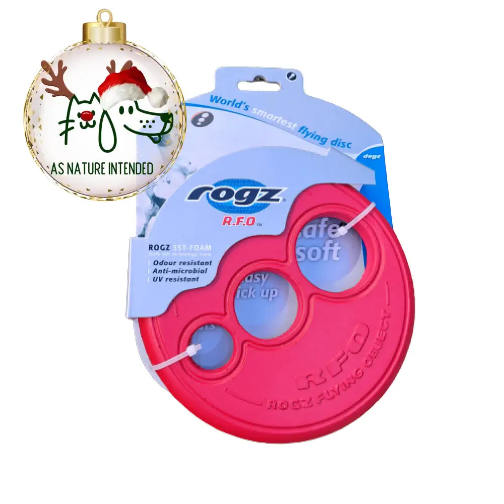 Rogz Flying Frisbee Red Accessories