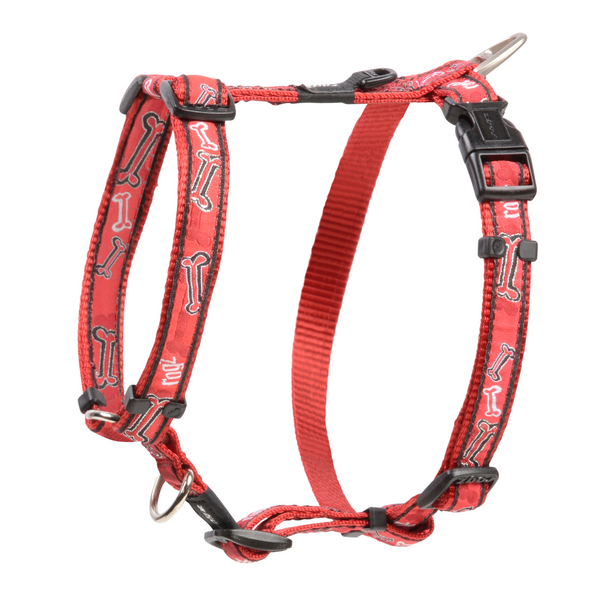 Rogz Harness - Red Bone