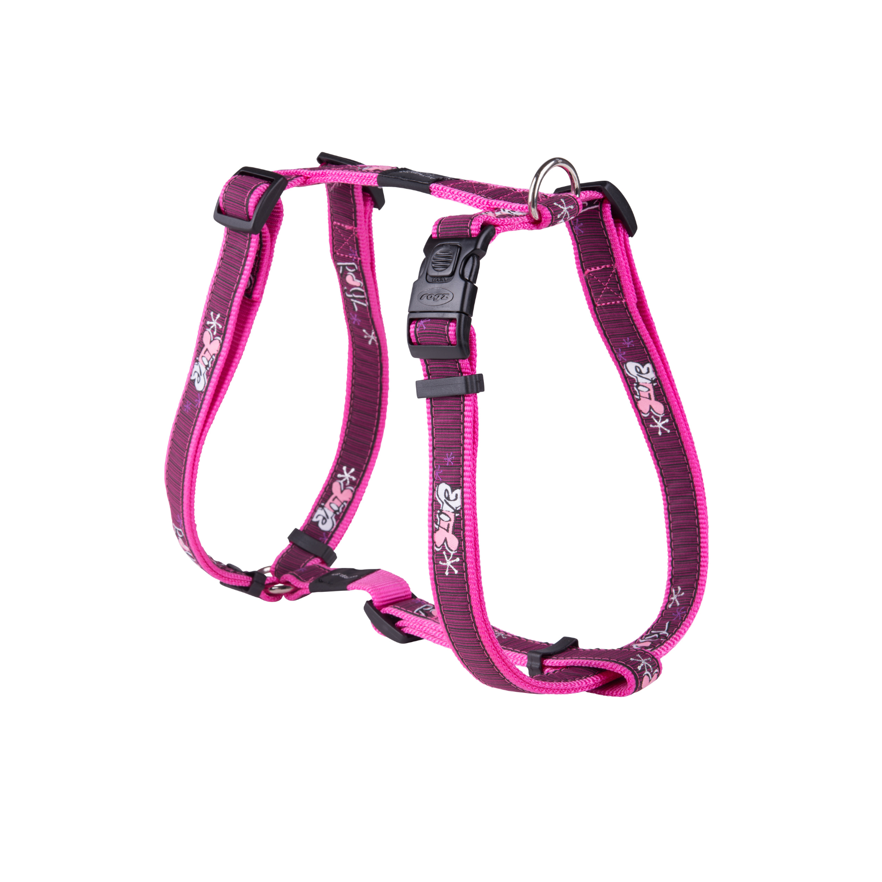 Rogz Harness - Pink Love