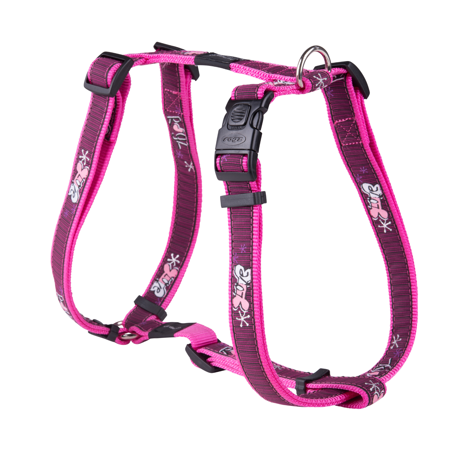 Rogz Harness - Pink Love