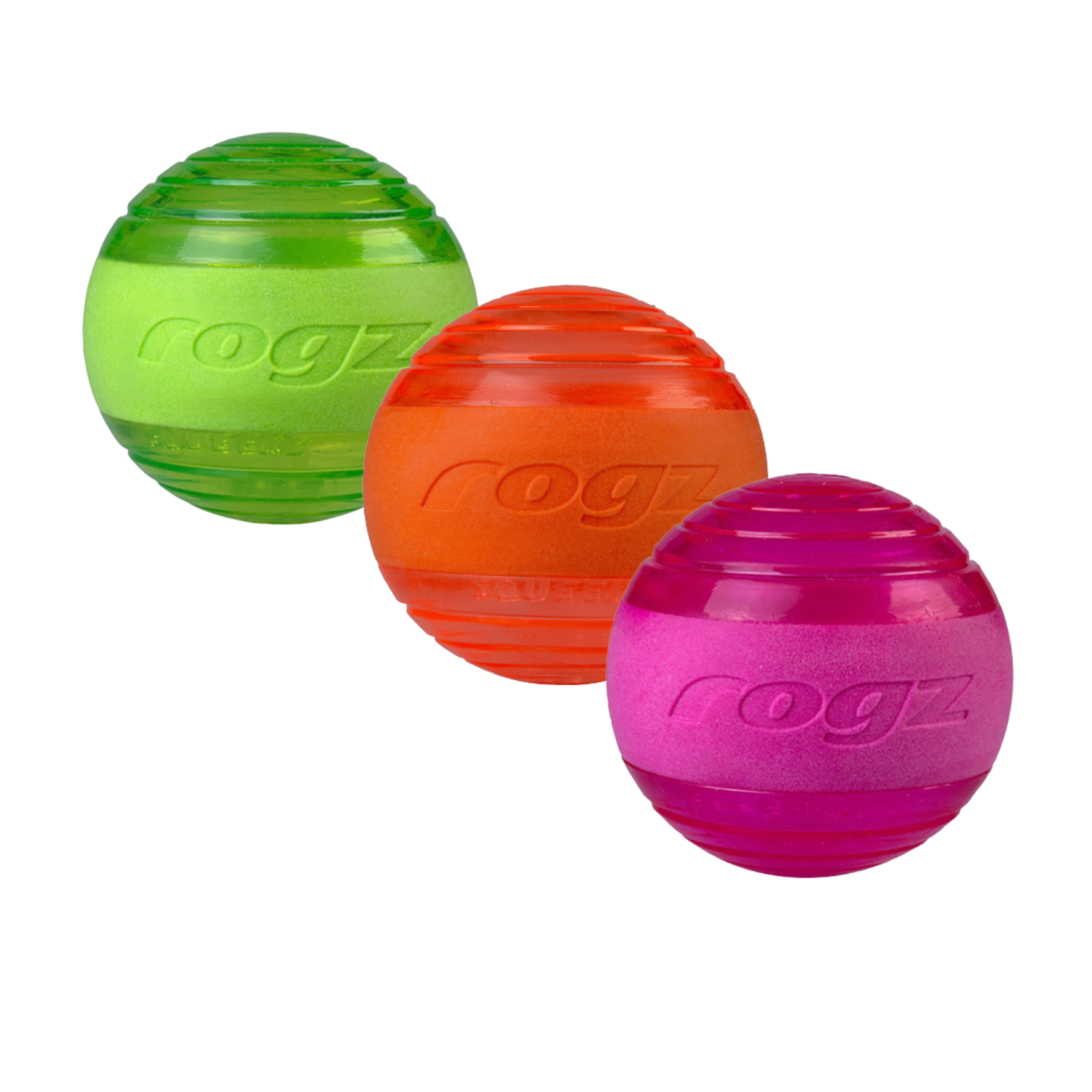 Rogz Squeekz Fetch Balls